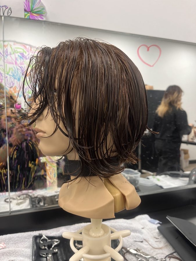 Textured layers — side view