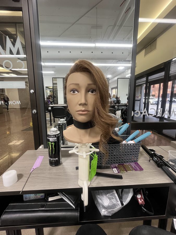 Styled waves at Marca College